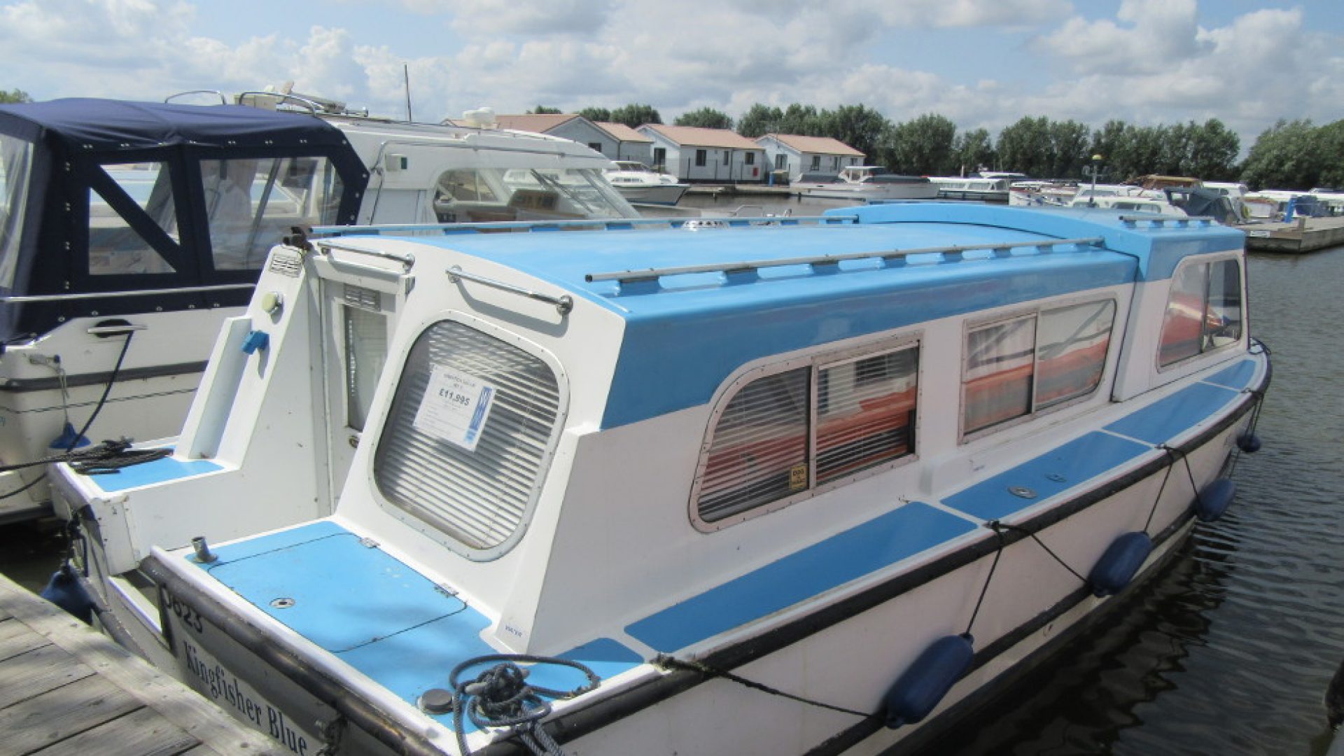 Hampton Kingfisher Blue Waterside Marine Sales