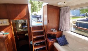 Aquafibre 32 - From a distance  - 6 Berth Inland Cruiser