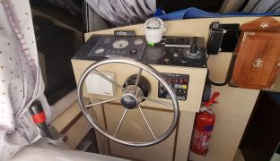 Aquafibre 32 - From a distance  - 6 Berth Inland Cruiser