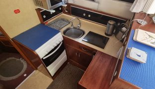 Aquafibre 32 - From a distance  - 6 Berth Inland Cruiser