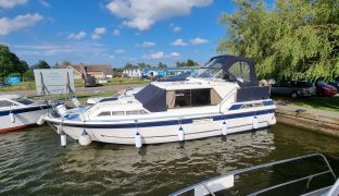 Aquafibre 32 - From a distance  - 6 Berth Inland Cruiser