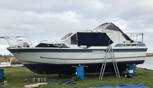 Aquafibre 32 - From a distance  - 6 Berth Inland Cruiser