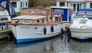 Jack Powles - Noisy Goose  - 4 Berth Wooden River Cruiser