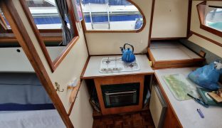 Jack Powles - Noisy Goose  - 4 Berth Wooden River Cruiser