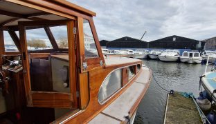 Jack Powles - Noisy Goose  - 4 Berth Wooden River Cruiser