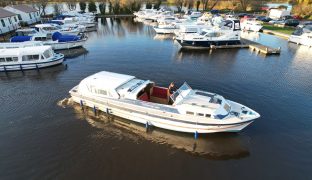 Aquafibre 42 - Glistening Light - 9 Berth River Cruiser