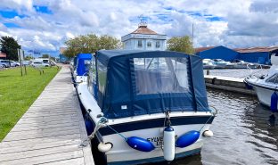 Freeman 24 - Sylveric II - 4 Berth Electric inland river cruiser 