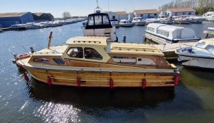 Wooden Cruiser - JULIA M - 4 Berth Wooden inland cruiser