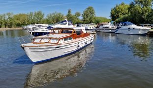 Harvey Eastwood Santa Caterina - BONNIE - 6 Berth Centre cockpit classic wooden river cruiser