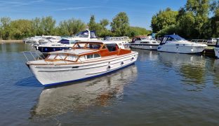 Harvey Eastwood Santa Caterina - BONNIE - 6 Berth Centre cockpit classic wooden river cruiser