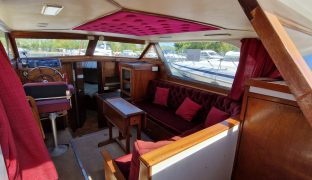 Harvey Eastwood Santa Caterina - BONNIE - 6 Berth Centre cockpit classic wooden river cruiser