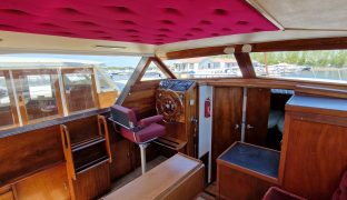 Harvey Eastwood Santa Caterina - BONNIE - 6 Berth Centre cockpit classic wooden river cruiser