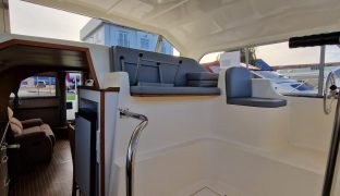 Alphacraft 35 CC - SWIFT - 2 Berth Sliding canopy, center cockpit inland river cruiser