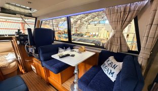 Hardy 33 - Woods One - 5 Berth British-built motor cruiser known for her exceptional sea-keeping, robust build quality, and all-weather capability