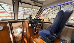 Hardy 33 - Woods One - 5 Berth British-built motor cruiser known for her exceptional sea-keeping, robust build quality, and all-weather capability