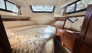 Hardy 33 - Woods One - 5 Berth British-built motor cruiser known for her exceptional sea-keeping, robust build quality, and all-weather capability