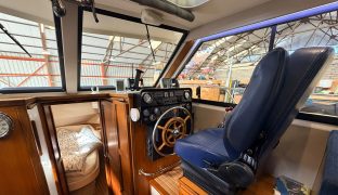 Hardy 33 - Woods One - 5 Berth British-built motor cruiser known for her exceptional sea-keeping, robust build quality, and all-weather capability