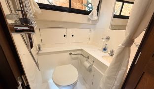 Hardy 33 - Woods One - 5 Berth British-built motor cruiser known for her exceptional sea-keeping, robust build quality, and all-weather capability