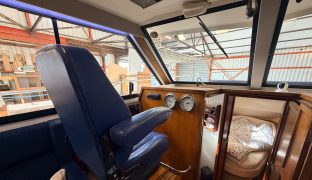 Hardy 33 - Woods One - 5 Berth British-built motor cruiser known for her exceptional sea-keeping, robust build quality, and all-weather capability