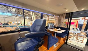 Hardy 33 - Woods One - 5 Berth British-built motor cruiser known for her exceptional sea-keeping, robust build quality, and all-weather capability