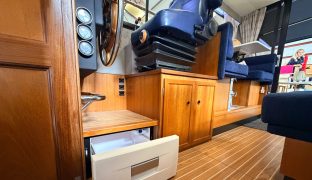 Hardy 33 - Woods One - 5 Berth British-built motor cruiser known for her exceptional sea-keeping, robust build quality, and all-weather capability