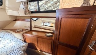Hardy 33 - Woods One - 5 Berth British-built motor cruiser known for her exceptional sea-keeping, robust build quality, and all-weather capability