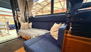 Hardy 33 - Woods One - 5 Berth British-built motor cruiser known for her exceptional sea-keeping, robust build quality, and all-weather capability