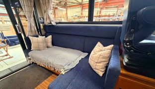 Hardy 33 - Woods One - 5 Berth British-built motor cruiser known for her exceptional sea-keeping, robust build quality, and all-weather capability