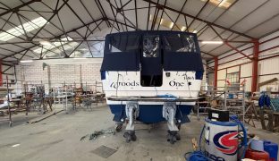 Hardy 33 - Woods One - 5 Berth British-built motor cruiser known for her exceptional sea-keeping, robust build quality, and all-weather capability