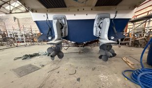 Hardy 33 - Woods One - 5 Berth British-built motor cruiser known for her exceptional sea-keeping, robust build quality, and all-weather capability