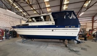 Hardy 33 - Woods One - 5 Berth British-built motor cruiser known for her exceptional sea-keeping, robust build quality, and all-weather capability