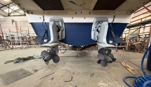 Hardy 33 - Woods One - 5 Berth British-built motor cruiser known for her exceptional sea-keeping, robust build quality, and all-weather capability