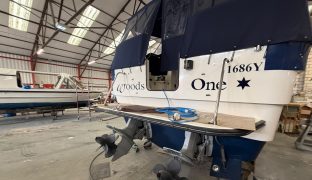 Hardy 33 - Woods One - 5 Berth British-built motor cruiser known for her exceptional sea-keeping, robust build quality, and all-weather capability